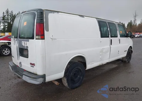 2000 GMC Savana Standard z USA, uszkodzony, nr VIN 1GTHG39R9Y1194888
